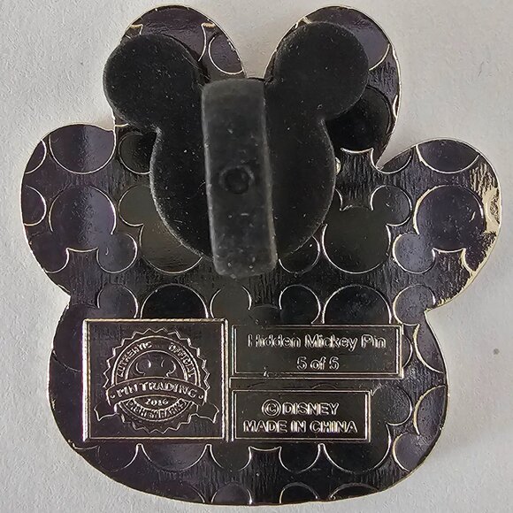 DISNEY Pin Trading ~ Lion King Paw Prints ~ SCAR 5/5 ~ Hidden Mickey ~ 2016 - Picture 6 of 12